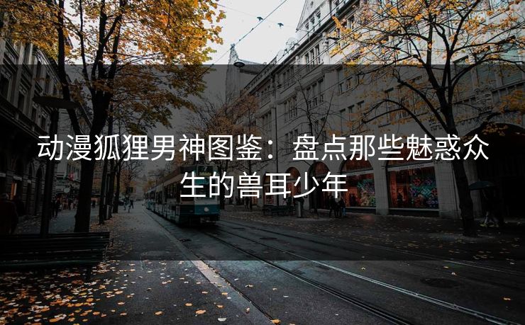 动漫狐狸男神图鉴：盘点那些魅惑众生的兽耳少年